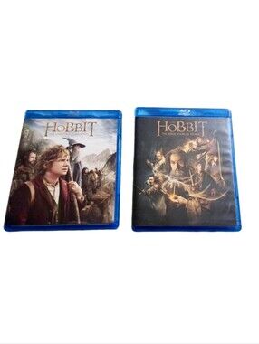 The Hobbit 2-Movie Blu-ray Bundle An Unexpected Journey & Desolation of Smaug